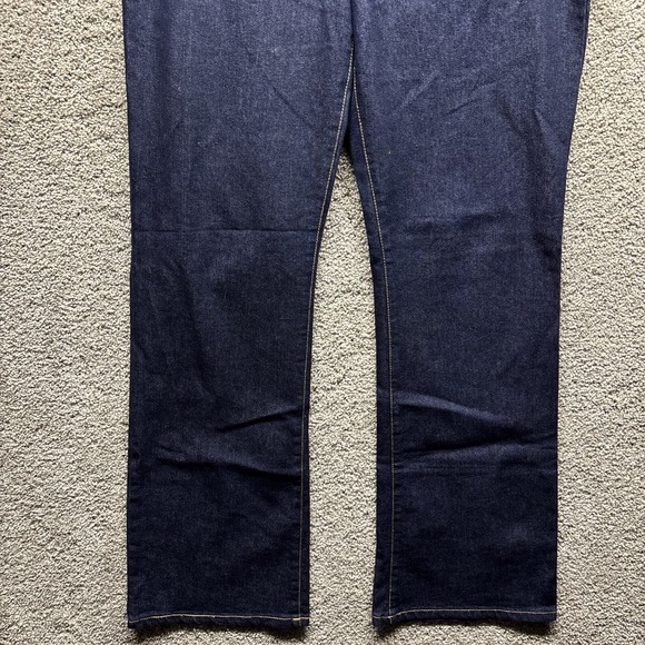 Vintage Y2K Baby Phat 13 34x32 Jeans Flare LaceUp Gold Chain ZipUp USA Made RARE - Picture 2 of 16